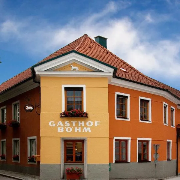 Gasthof Böhm, hotel Sankt Oswaldban