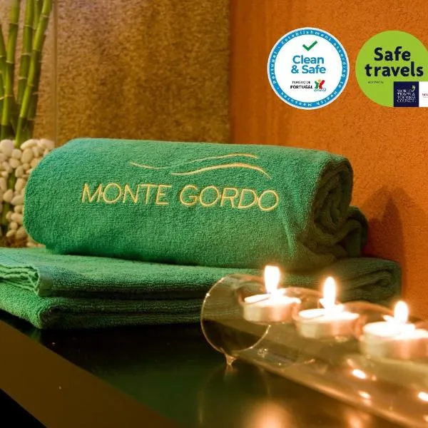 Monte Gordo Hotel Apartamentos & Spa、モンテ・ゴルドのホテル
