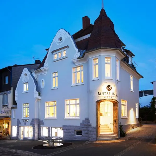 BUITERLING Hotel, hotel em Alme