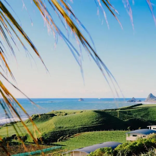Chalets at Okurukuru, hotel v destinaci New Plymouth