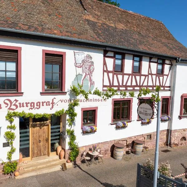 Hotel Zum Burggraf, hotel en Ebertsheim