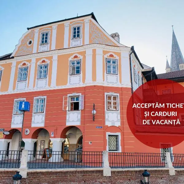 Hotel Casa Luxemburg- Newly Renovated, hótel í Sibiu