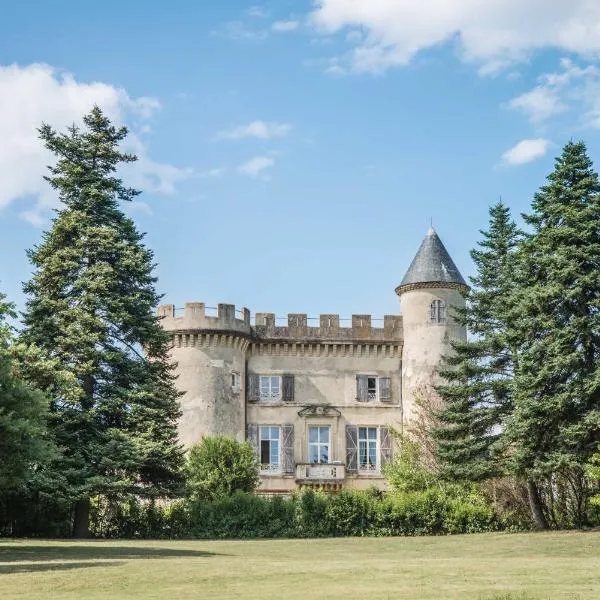 Château Emile Loubet - appartement Maréchal Foch, hotel en Le Poët-Laval