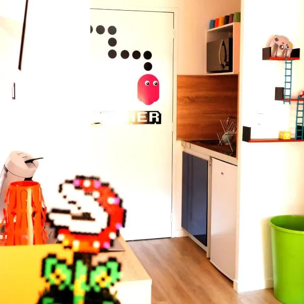Futurostudio - Appart Hôtel Futuroscope Nintendo - site du Futuroscope - Poitiers โรงแรมในจัวนีย์-คล็อง