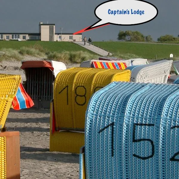 Apartment CAPTAIN'S LODGE, hotel v destinaci Norddeich