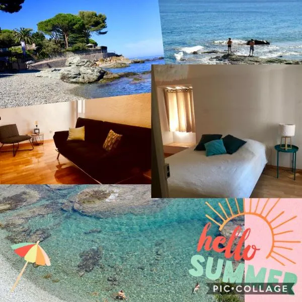 Maison Village Cosy 450m de la plage , 2km de la ville Cap Corse、San-Martino-di-Lotaのホテル