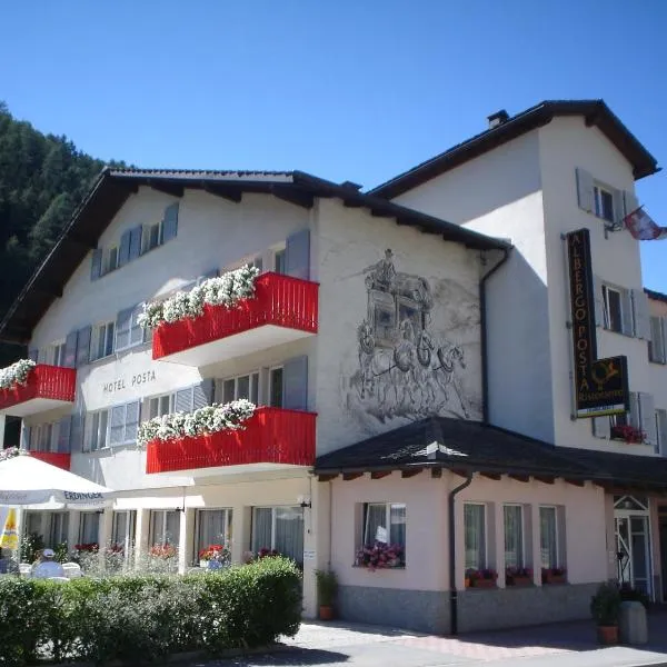 Hotel Posta, hotel en Campocologno