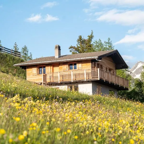 Labbrunnu OG in den Walliser Alpen, hotel en Rosswald