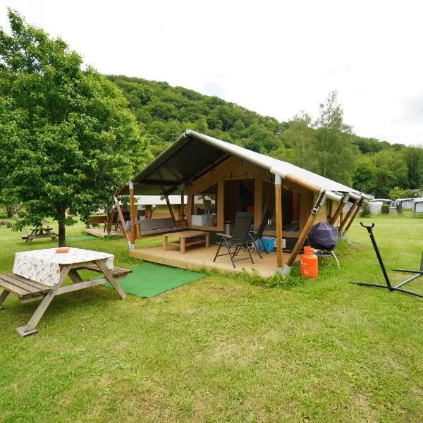 Safaritent op Camping Berkel, hotel em Lultzhausen