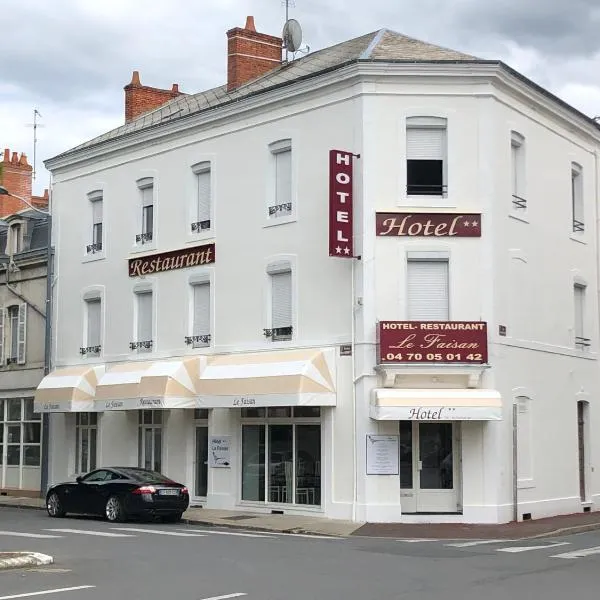 Hôtel Le Faisan, hotel in Saint-Victor