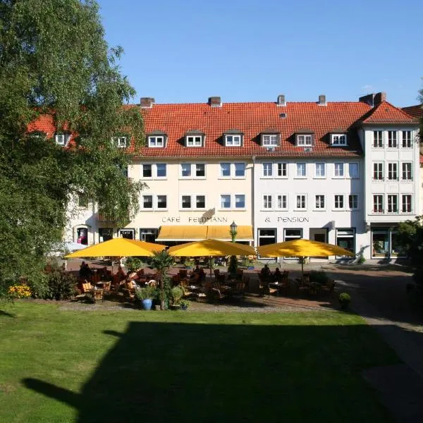 Café Feldmann & Pension, hotel di Grebendorf