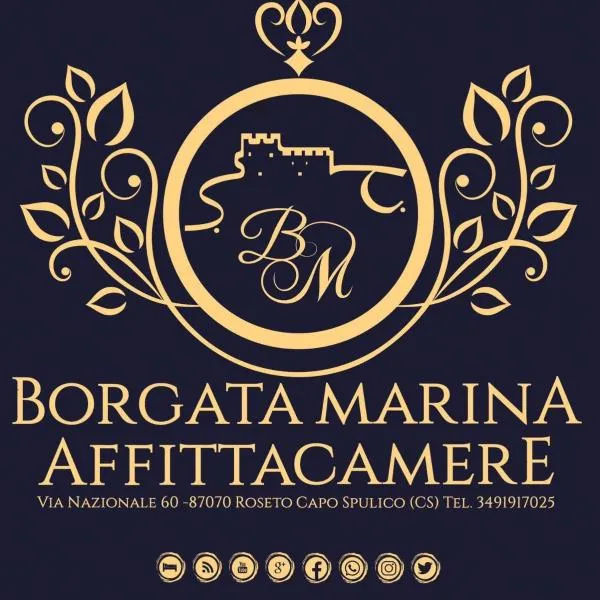 AFFITTACAMERE BORGATA MARINA, hotel in Roseto Capo Spulico