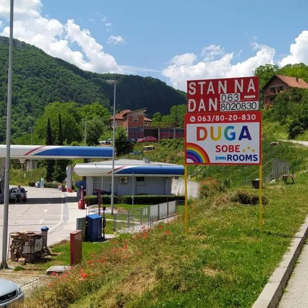 Prenociste DUGA, viešbutis mieste Užicė