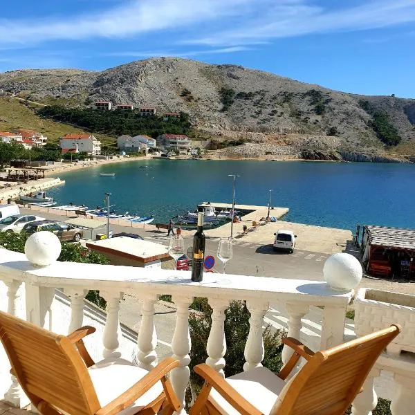 Apartments Niko Metajna, island Pag, hotel a Metajna