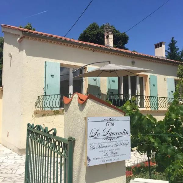 Gîte Le Lavandin, hotel em Volonne