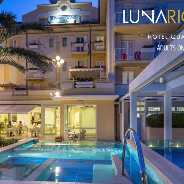 Hotel Luna Riccione e Aqua Spa Only Adults +12、Misano Marinaのホテル