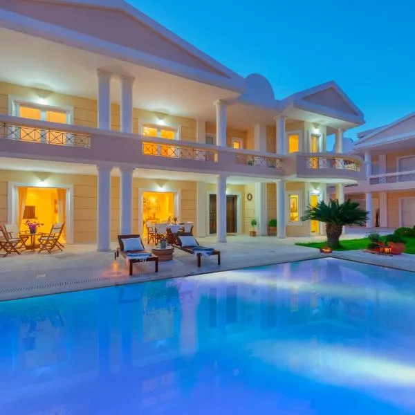 The Painters Luxurious villa, hotel v destinácii Anavissos