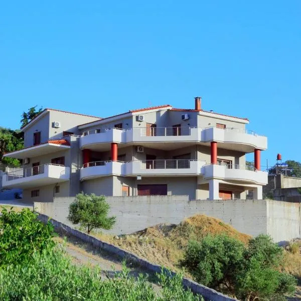 Villas metoxi, hotel in Adhráktia