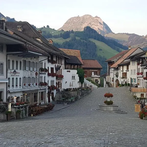 Au soleil de Gruyères chez Chantal, hótel í Gruyères