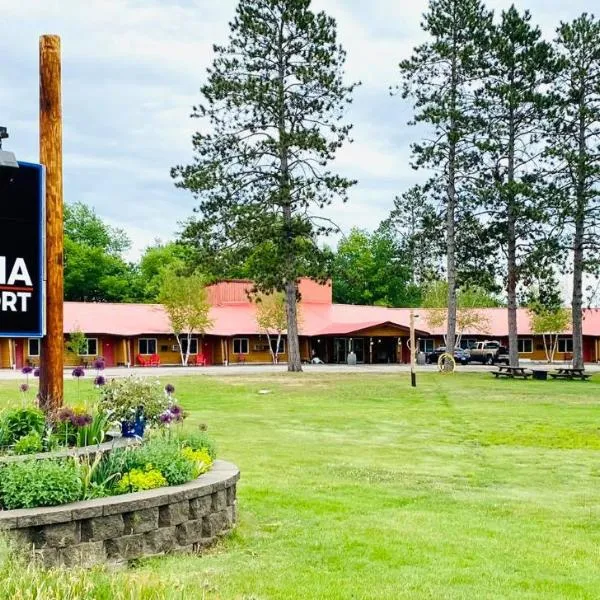 Hiawatha Lodge Inn, hotel en Eagle River