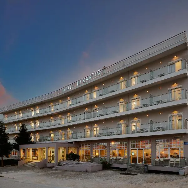 Byzantio Hotel, hotell i Neo Mpizani