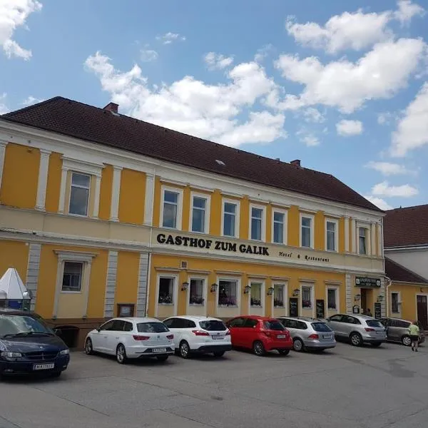 Gasthof zum Galik, hotel en Poysdorf