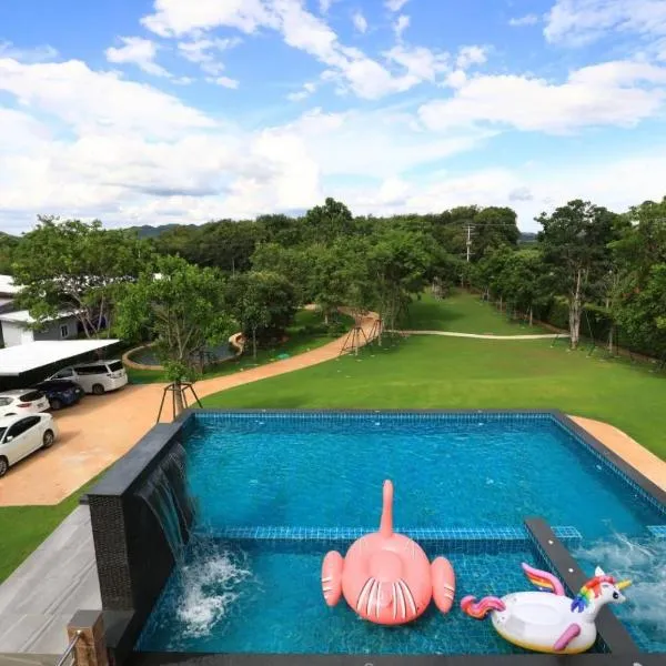 Phu Plearn Ta Pool Villas Khaoyai, hotel a Ban Bung Toei