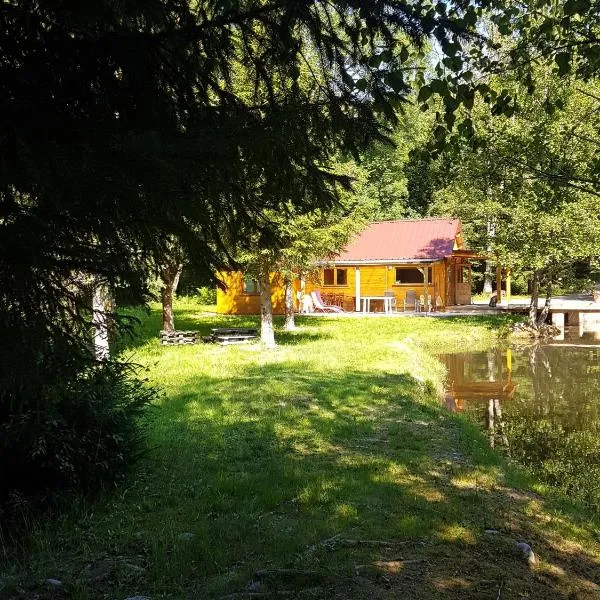 Insolite Chalet de pêche Sérénité - Bien Etre, Hotel in Ban-sur-Meurthe-Clefcy