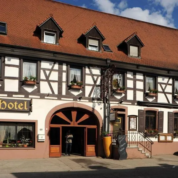 Landgasthof Sonne, hotel in Königschaffhausen