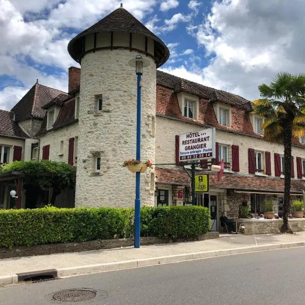 Logis Hotel Grangier, hotel in Mongoujou