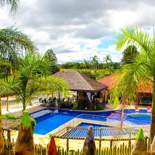 Parque Do Avestruz Eco Resort, hotel in Florestal