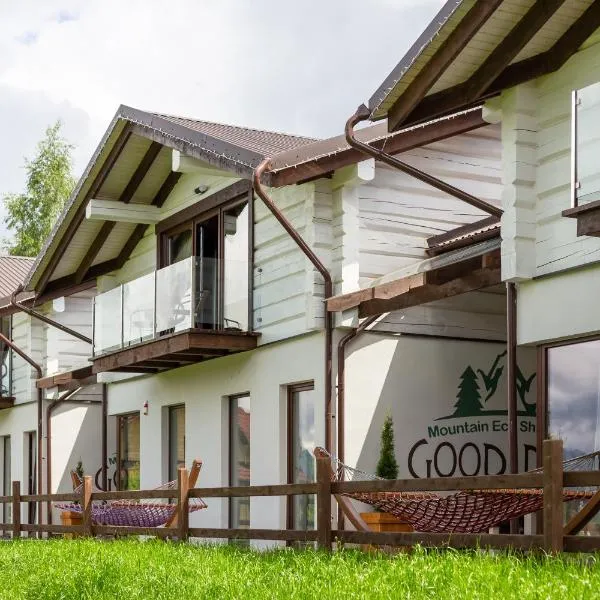 GOOD DAYS Shale Resort 4 км до Буковеля, hotel en Yablunytsya