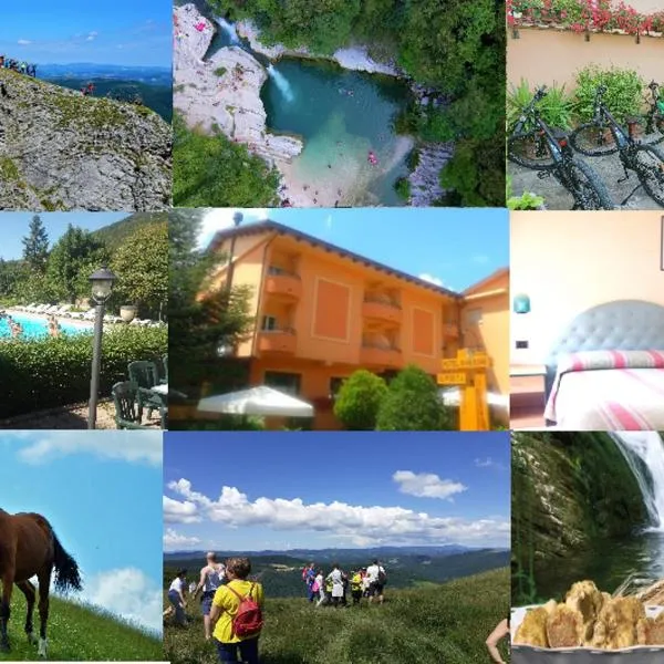 Hotel Ristorante Montenerone Il Poeta, hotel v destinaci Apecchio