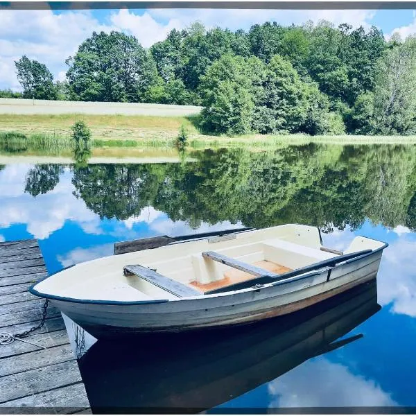 Borowe Chatki nad Lubiszewem, hotell sihtkohas Lipusz