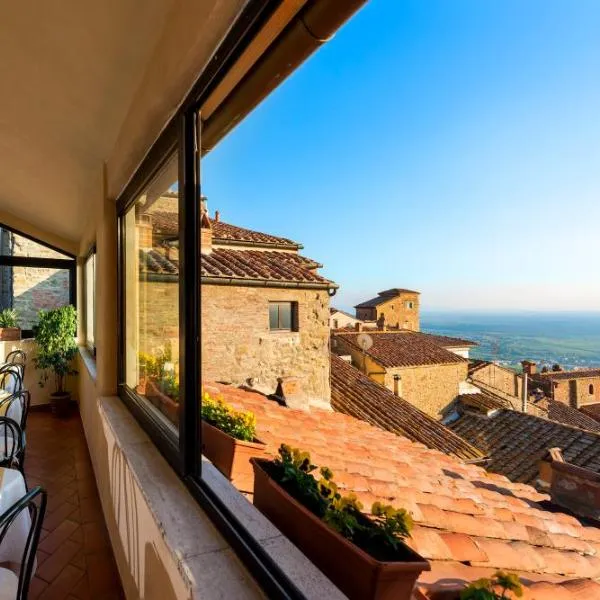 Hotel Italia Cortona, hotell i Cortona