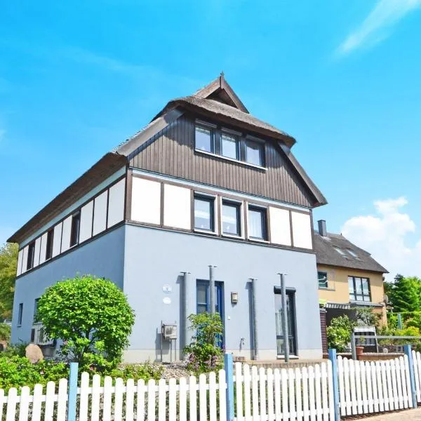오스체바드 코제로에 위치한 호텔 Ferienhaus "Das blaue Haus" mit Kamin und Sauna