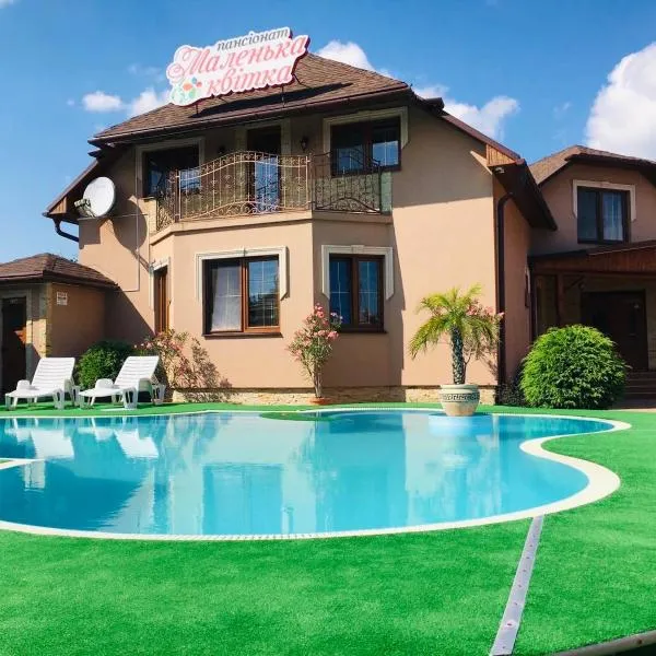 Пансіонат Маленька Квітка Kis Virág Panzió, hotel v destinaci Velyka Bihanʼ