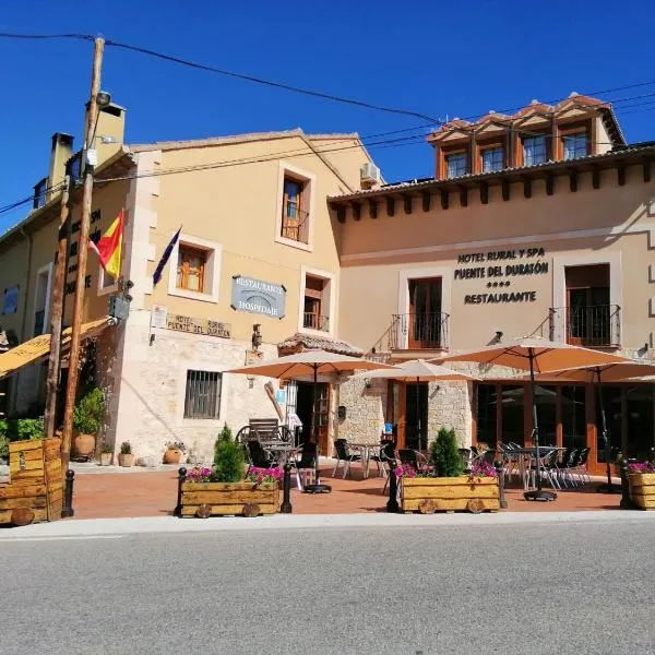 Hotel Rural & SPA Puente del Duratón, hotel in Aldeanueva De La Serrezuela 