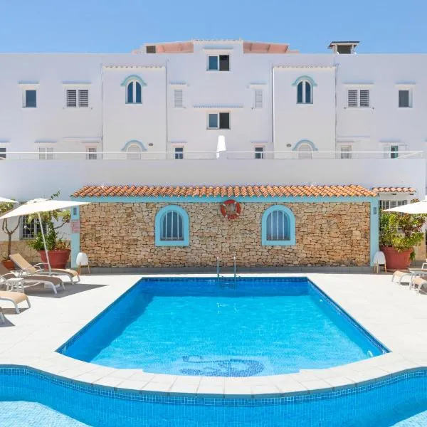 Apartamentos Los Arcos, hotel v destinaci Santa Eularia des Riu