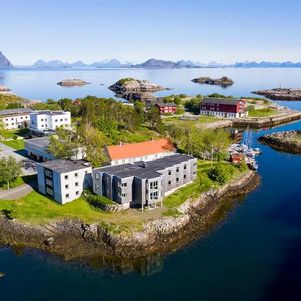 Lofoten sommerhotell og vandrerhjem、カベルヴォーグのホテル