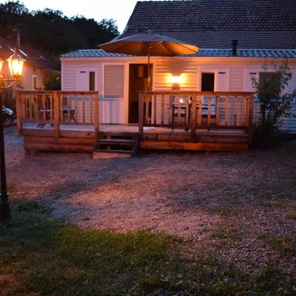 Mobile Home Etang, hótel í Chiddes