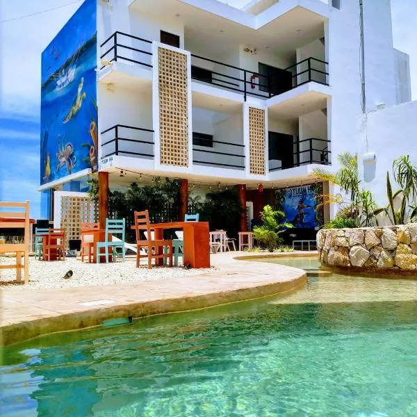 Yuum Ha Boutique Hotel, hotel v destinaci Río Lagartos