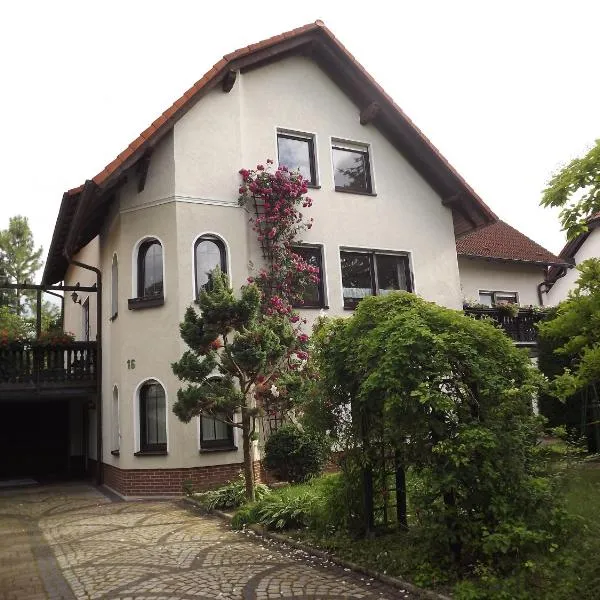 Große Ferienwohnung am grünen Stadtrand, hotell i Nauendorf