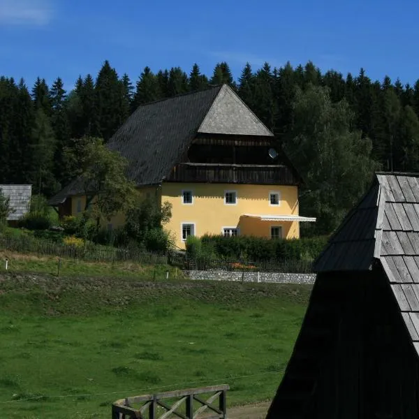 Urlaub am Bio-Bauernhof Liebchen, hotel v destinaci Zeutschach