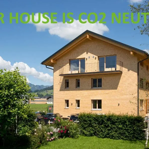 Schtûbat (Contactless Check-In), hotel Andelsbuchban