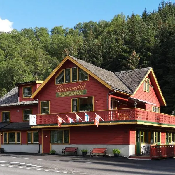 Kvamsdal Pensjonat 4, hotel em Eidfjord