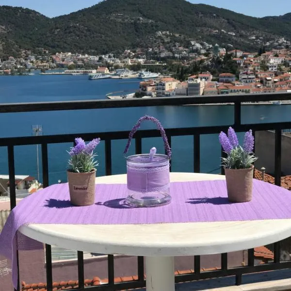 Beautiful view of poros, hotel v destinaci Galatás