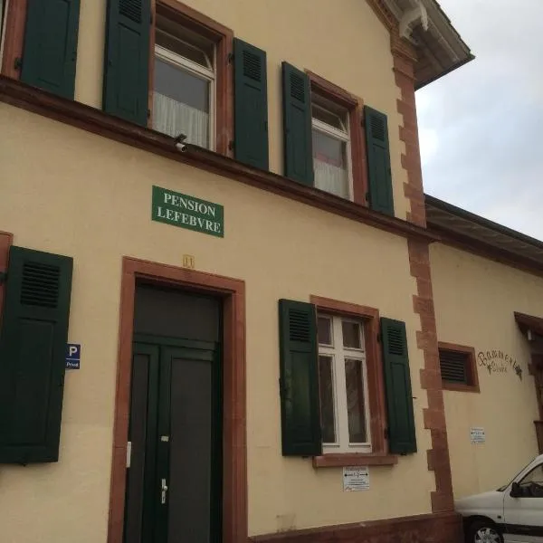 Pension Lefebvre, hotel v destinaci Weil am Rhein
