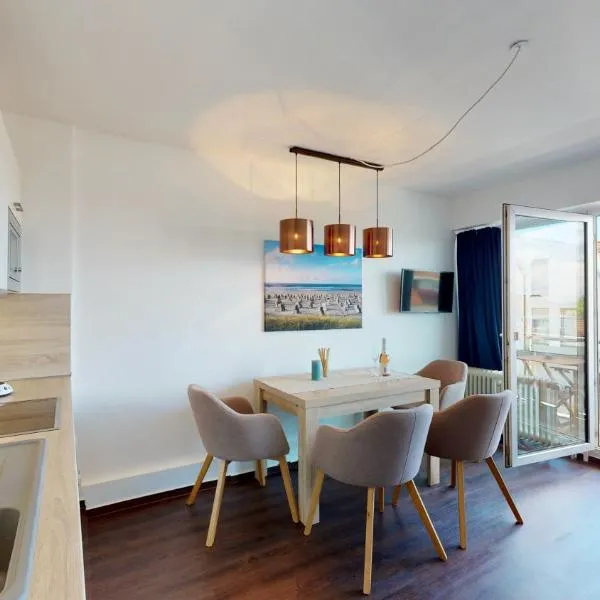 Strandnahe, moderne Ferienwohnung auf Wangerooge, Seeluft 34, hotel in Wangerooge