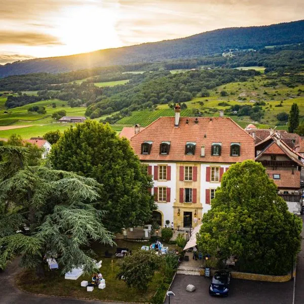 Hôtel Restaurant Bellevue, hotel v mestu Onnens